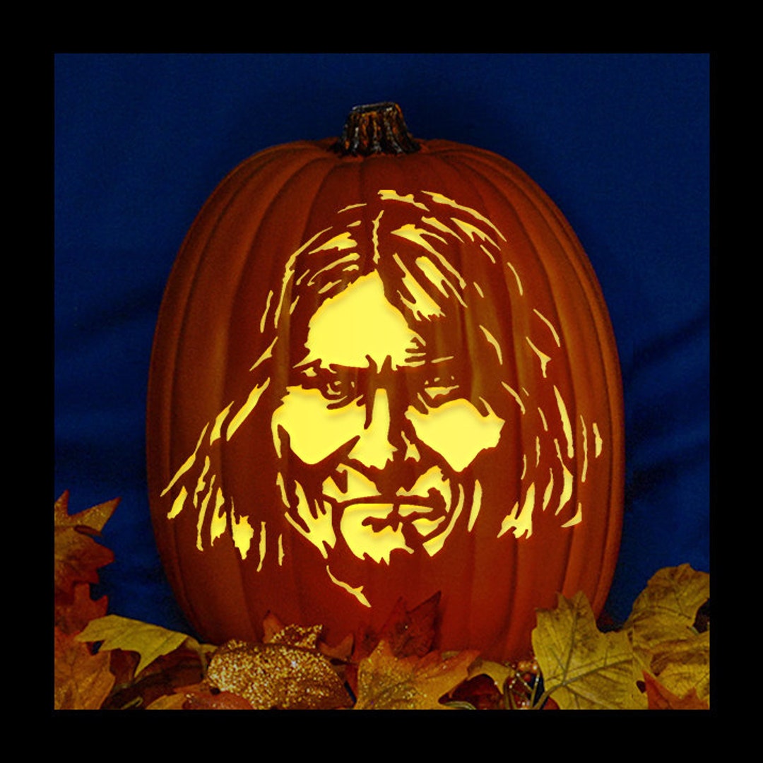 Geronimo - Carved Foam Pumpkin - Etsy