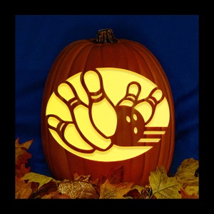 Bowling 01 - Carved Foam Pumpkin