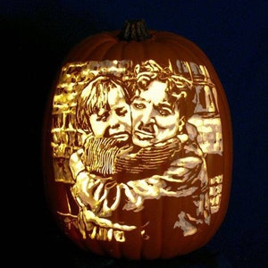 Custom Carved Pumpkins - Business Logos, Portraits, Sports Teams, Pets ...