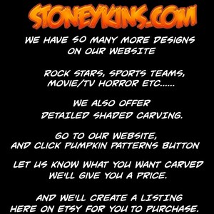 Custom Carved Pumpkins - Business Logos, Portraits, Sports Teams, Pets ...