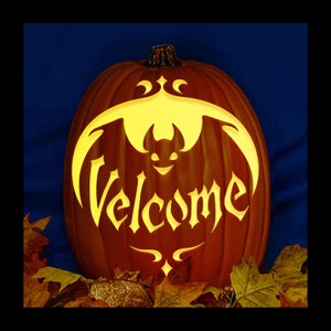 Velcome 01 - Carved Foam Pumpkin