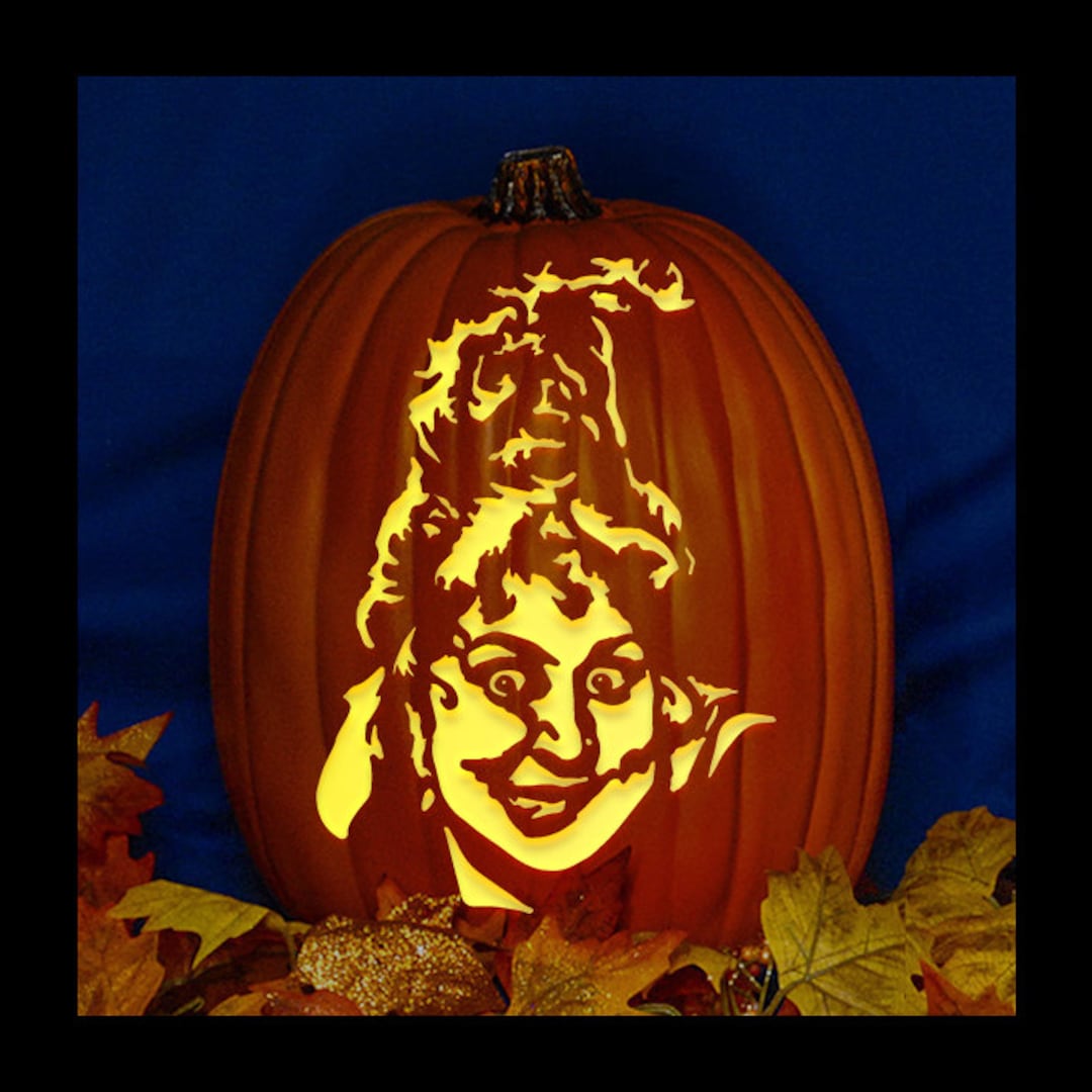 Hocus Pocus 03 Mary Carved Foam Pumpkin - Etsy