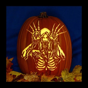 Pale Man Pan&#39;s Labyrinth - Carved Foam Pumpkin