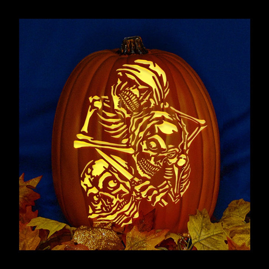 No Evils Carved Foam Pumpkin - Etsy