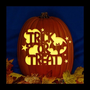 Trick or Treat 02 - Carved Foam Pumpkin