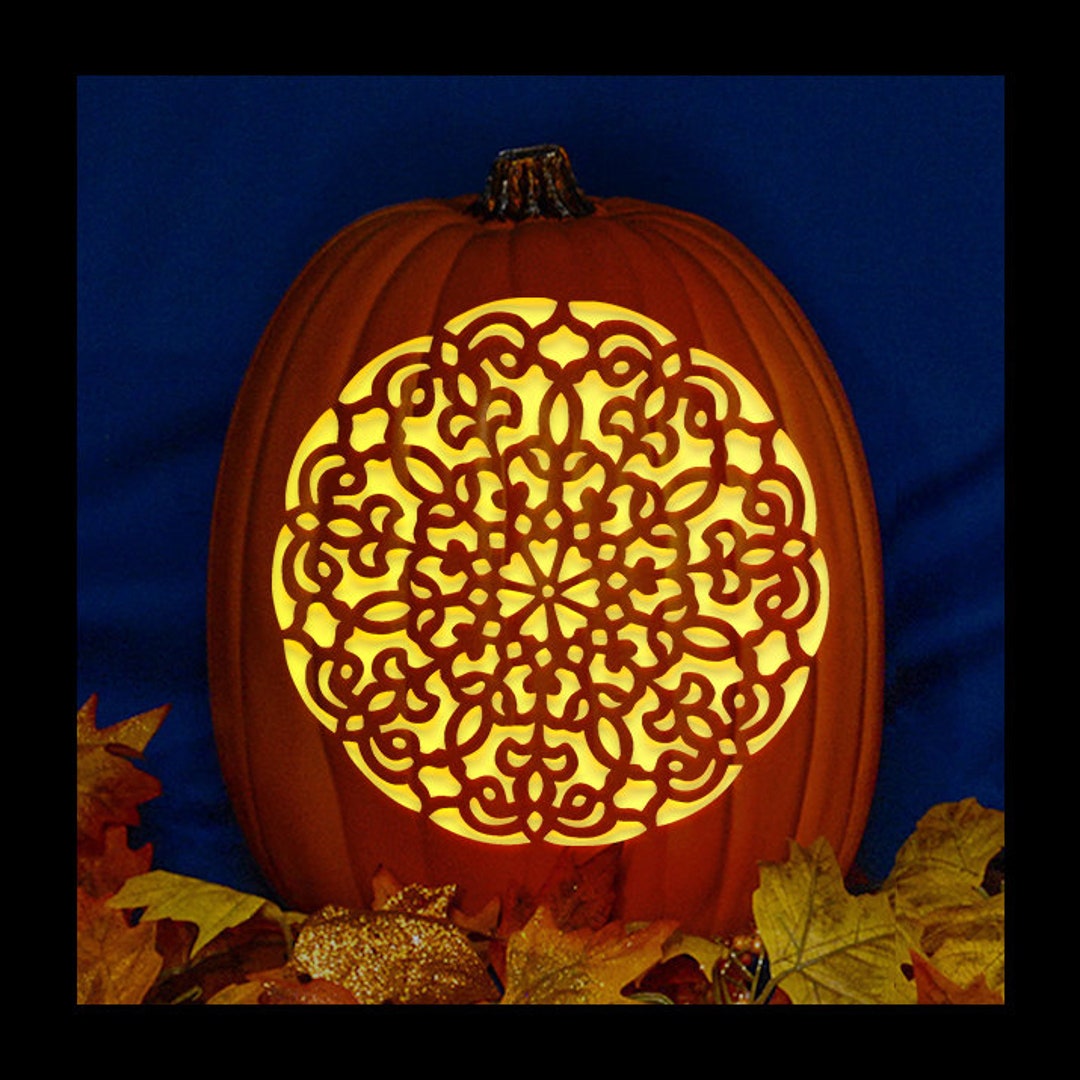 Ornament 05 - Carved Foam Pumpkin - Etsy