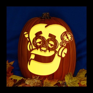 Cereal Monster 01 Franken Berry - Carved Foam Pumpkin - Etsy