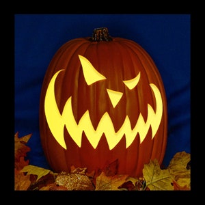 Jack-O 55 - Carved Foam Pumpkin
