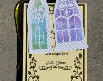 Gothic Style Window Bookmark, Gothic Bookmark, Reading Accessory, Gift for Book Lovers, Unique Gift, Bookmark for Readers, Unique Reading