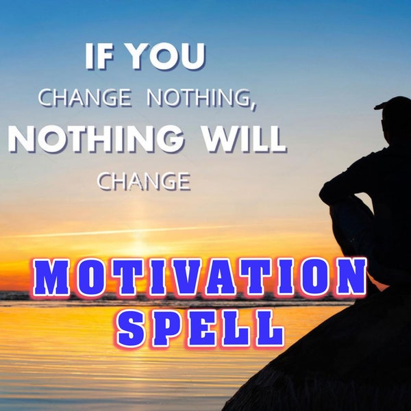 Motivation Spell, Focus And Determination, Accomplish Goals, Determination for Success and Personal Growth, All Blocks Removed, Focus