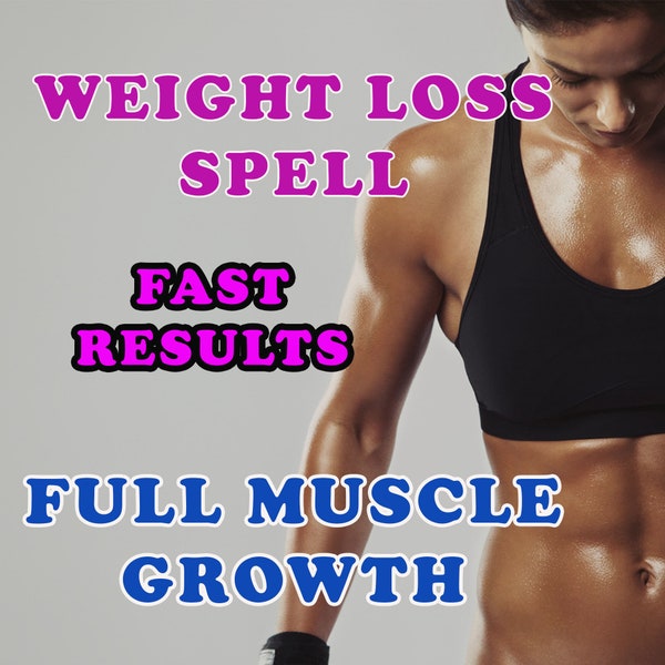 Powerful Workout Spell, Weight Loss Spell, Manifest Dream Body, Fat-Burning Magic Spell, Dream Body Spell, Transform Your Body, Same Day