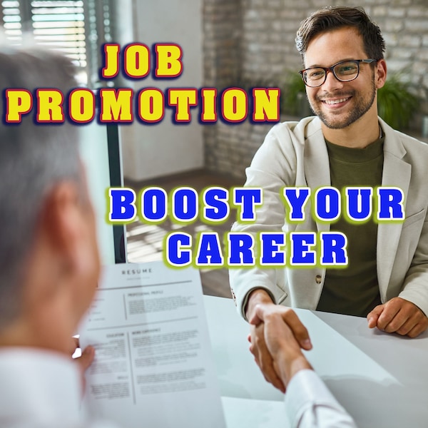 Powerful Job Promotion Spell, Career Advancement Spell, Career Business Spell, Career Spell, Promotion And New Job, Career Boost, Hire Spell