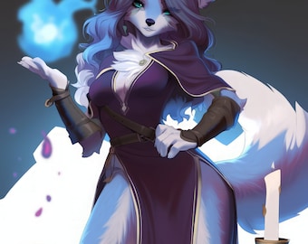 Exclusive Furry Adopt:  Adoptable Fursona Elara - Only 10 will EVER be sold. High Quality Finished - Limited Edition Original Character