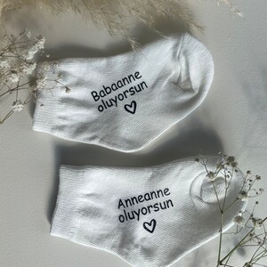 Calzini per bambini| Sorpresa | Annunciare la gravidanza | Regalo per bambini | Regalo di nascita | Neonato | Baby shower | nascita | infantile