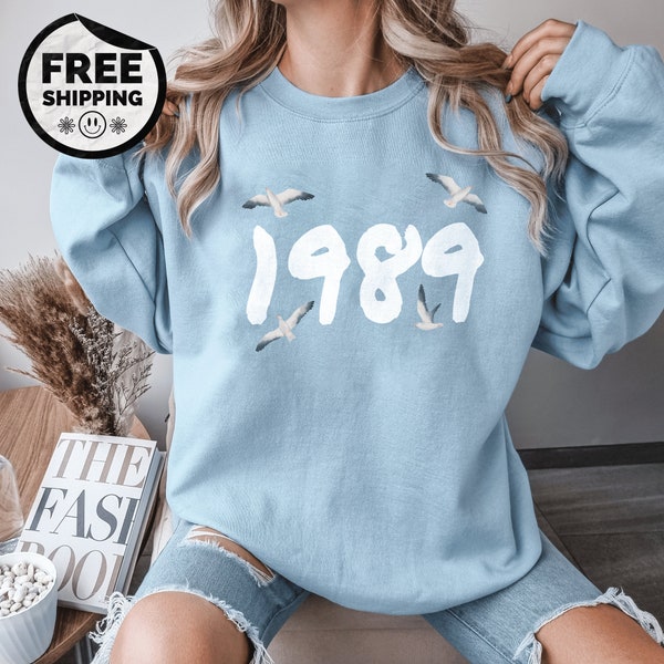 1989 Sweatshirt, 1989 youth sweatshirt, Eras tour sweatshirt, Shirt for fan, Concert t shirt