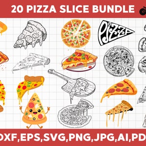 Pizza slice svg, Pizza svg bundle, Pizza clipart, Pizza silhouette, Pizza cut file, Pepperoni pizza svg, Pizza making, Pizza png,