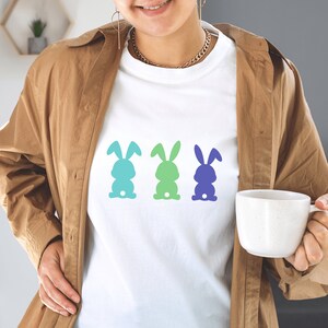 Easter bunny shape svg png, Bunny shape silhouette, Rabbit dxf, Outline bunny svg