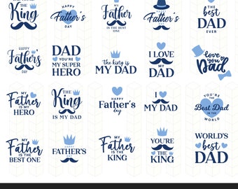 Happy Father's day svg bundle, Best Dad ever svg, Papa svg, Cut  files for cricut, Digital Download