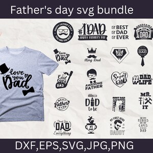 Vatertag SVG Bundle | Papa SVG, Papa SVG, Vater svg | Vatertag Shirt svg | Vatertag Body svg | Alles Gute zum Vatertag svg
