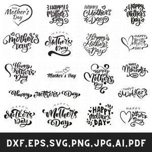 Happy mothers day svg bundle, Mom heart svg, Mom shirt svg, Cricut files