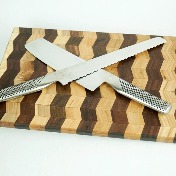 Zig Zag Cutting Board Etsy