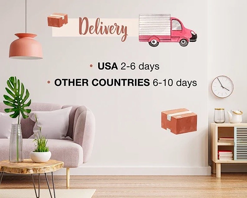 Wall Decal, Nursery Decor, Baby Girl Nursery, Wall Decals Girl, Wall