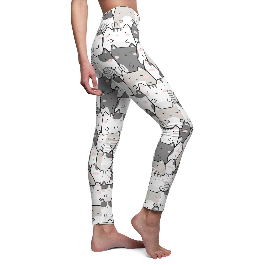 Kawaii Cat Leggings main image 1