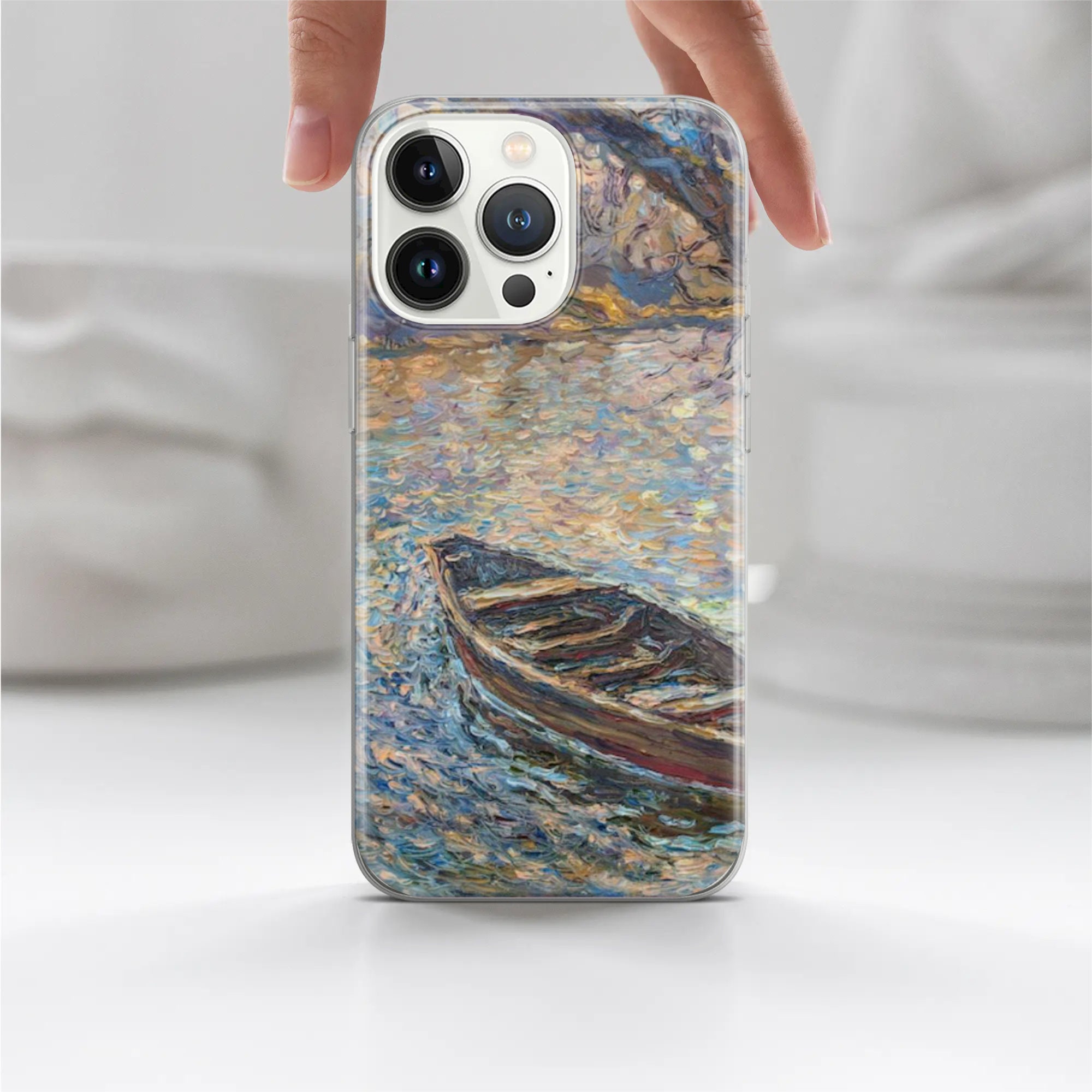Claude Phone Case Painting Artwork Cover for iPhone 15 14 13 12
