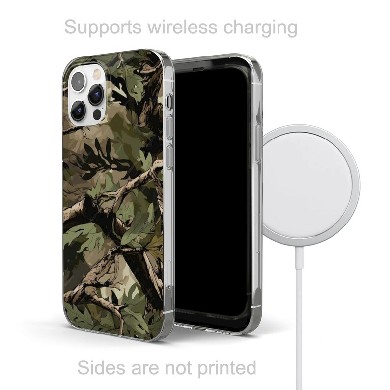 Hunting Camo Phone Case Mallard Duck Cover for iPhone 15pro, 14, 13, 12