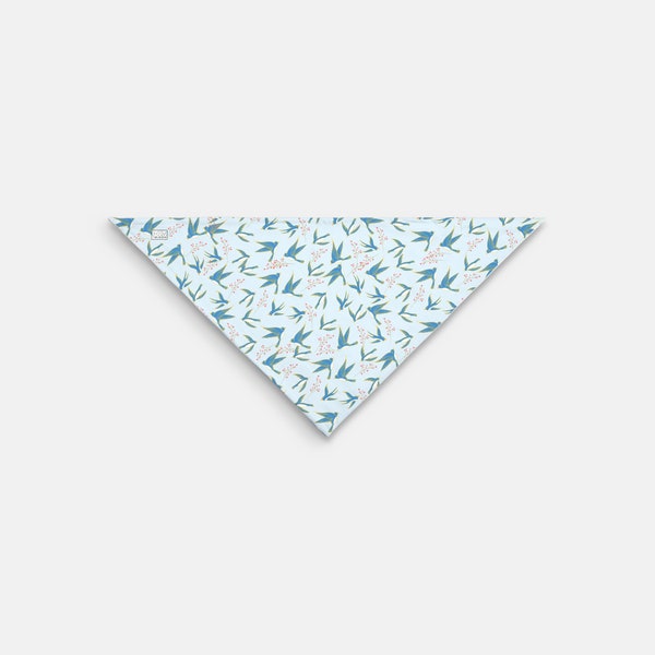 Swallows Dog Bandana, Bird Dog Bandana, Hunting Dog Bandana