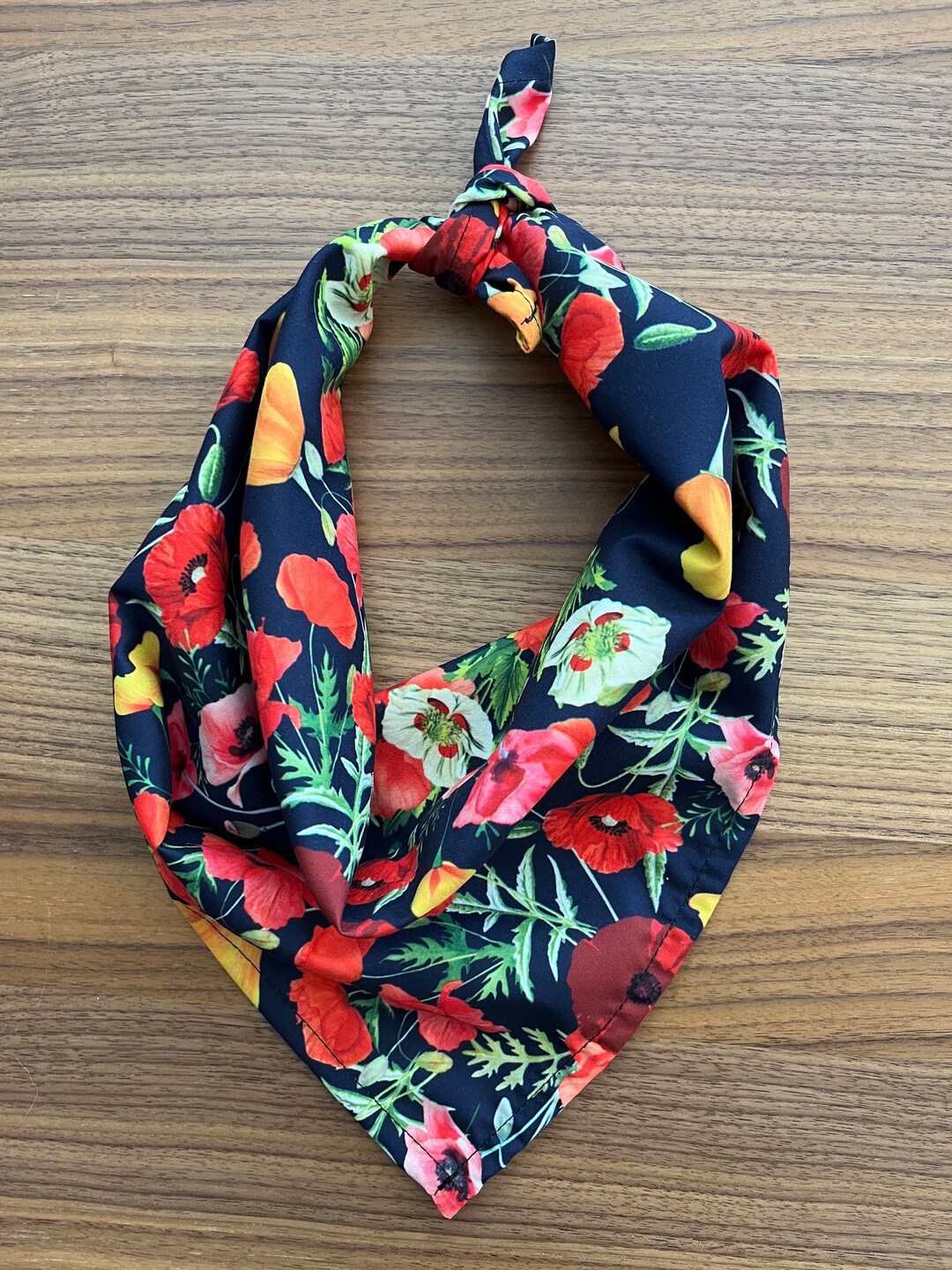 Poppy Bandana Garden Party Gift for Poppy Lover Mother's Day Present - Etsy