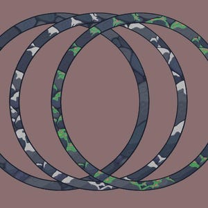 D&D Token Borders - Stone // Digital Token / Token Frame / Foundry VTT / Roll20