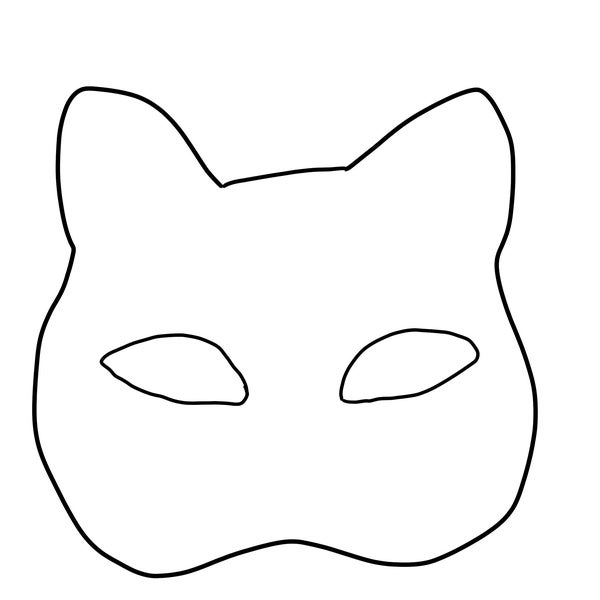 DO NOT BUY Custom therian cat/fox mask commissions REAd DESCRIPTiON.