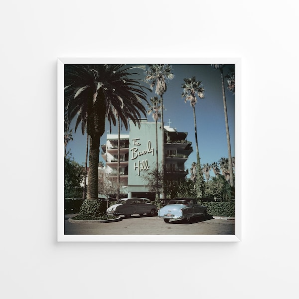 Slim Aarons Beverly Hills Hotel Print Poster, Vintage Print, Photography Prints, High Society Photo Print, Museum Quality Photo Print