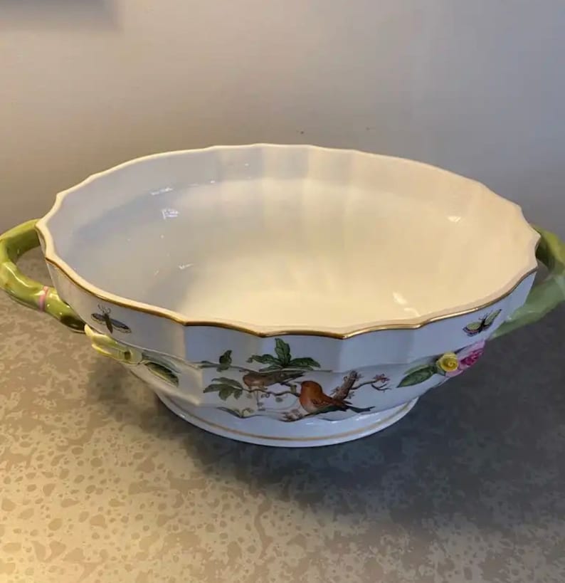 Herend Rothschild Bird Tureen Etsy