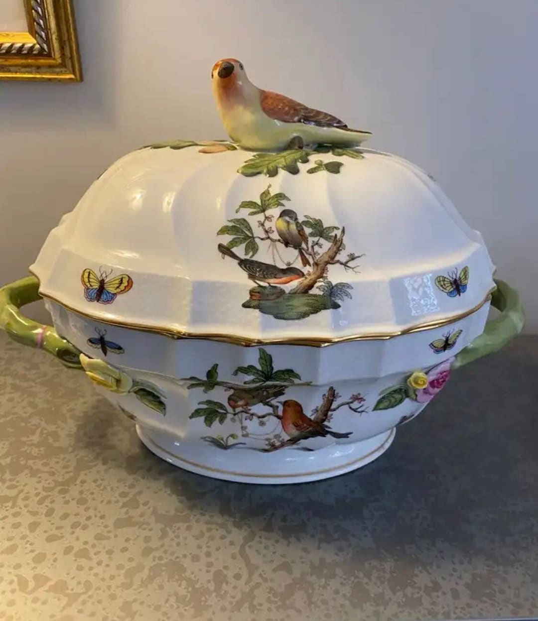 Herend Rothschild Bird Tureen Etsy
