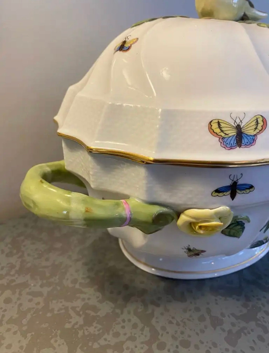 Herend Rothschild Bird Tureen Etsy