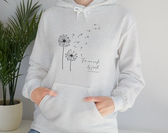 Walk By Faith zwaargewicht damessweatshirt - 2 Korintiërs 5:7