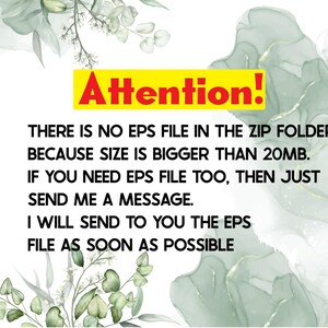 May include: Attention! There is no EPS file in the ZIP folder, because the size is bigger than 20MB. If you need the EPS file too, then just send me a message. I will send you the EPS file as soon as possible.