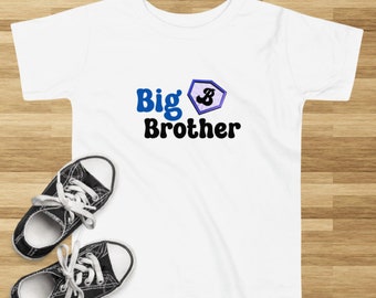 Adorable Big Brother Superhero Tee for Toddlers - Perfect Gift for Siblings!