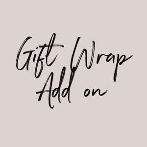 Gift Wrap Add-On: Candles & Wax Melts with Card - Special Note With Wrapping Paper
