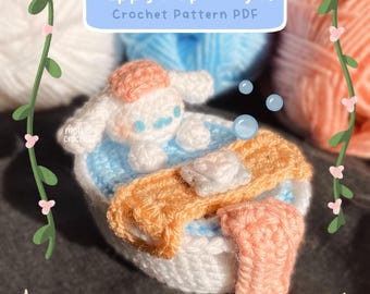 Puppy's Spa Night - haakpatroon amigurumi
