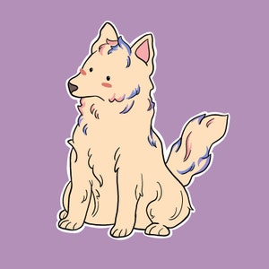 Enid’s Wolf Sticker