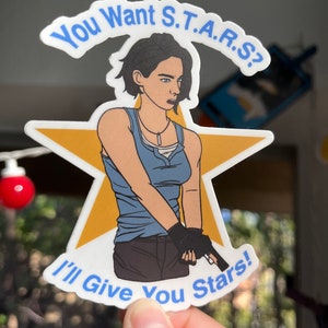STARS Jill Sticker