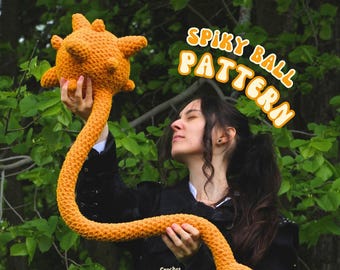 Silly Spiky Ball crochet PATTERN