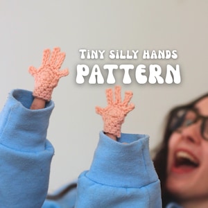 PATROON Haakpatroon Tiny Silly Hands Finger Puppet
