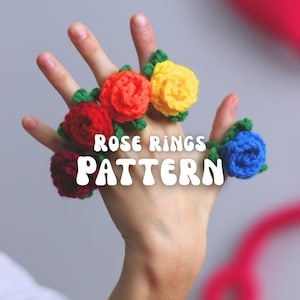 Patrón de ganchillo Anillos de rosas