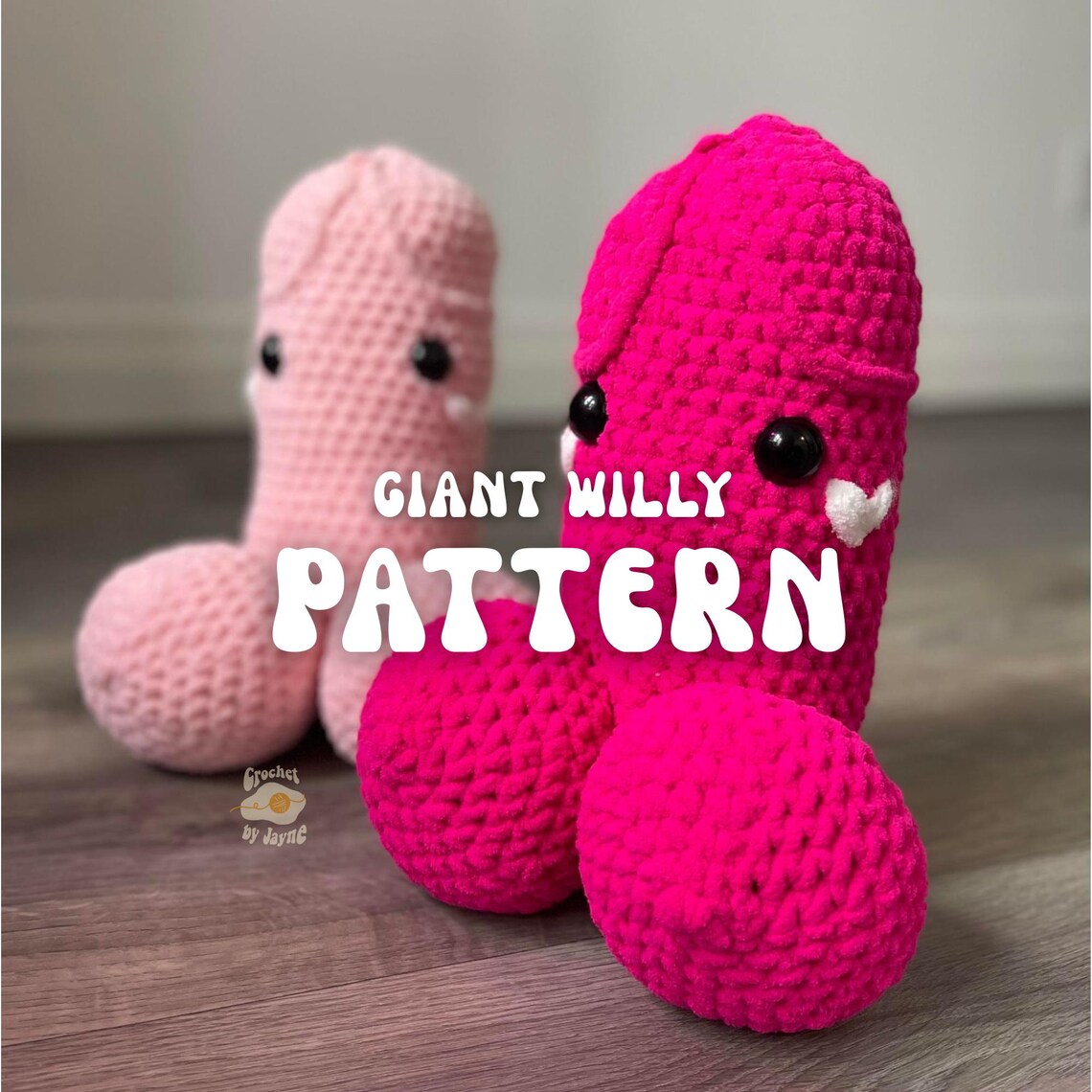 Willy Pattern Giant Willy Crochet PATTERN - Etsy