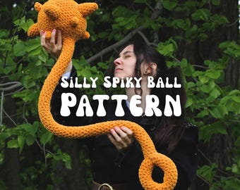 Silly Spiky Ball ORIGINAL CROCHET PATTERN