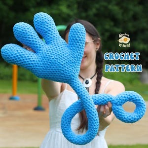Silly Hand Crochet PATTERN - Etsy